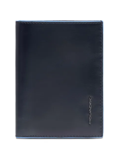 PIQUADRO vertical leather wallet