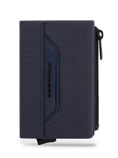 PIQUADRO logo-plaque wallet