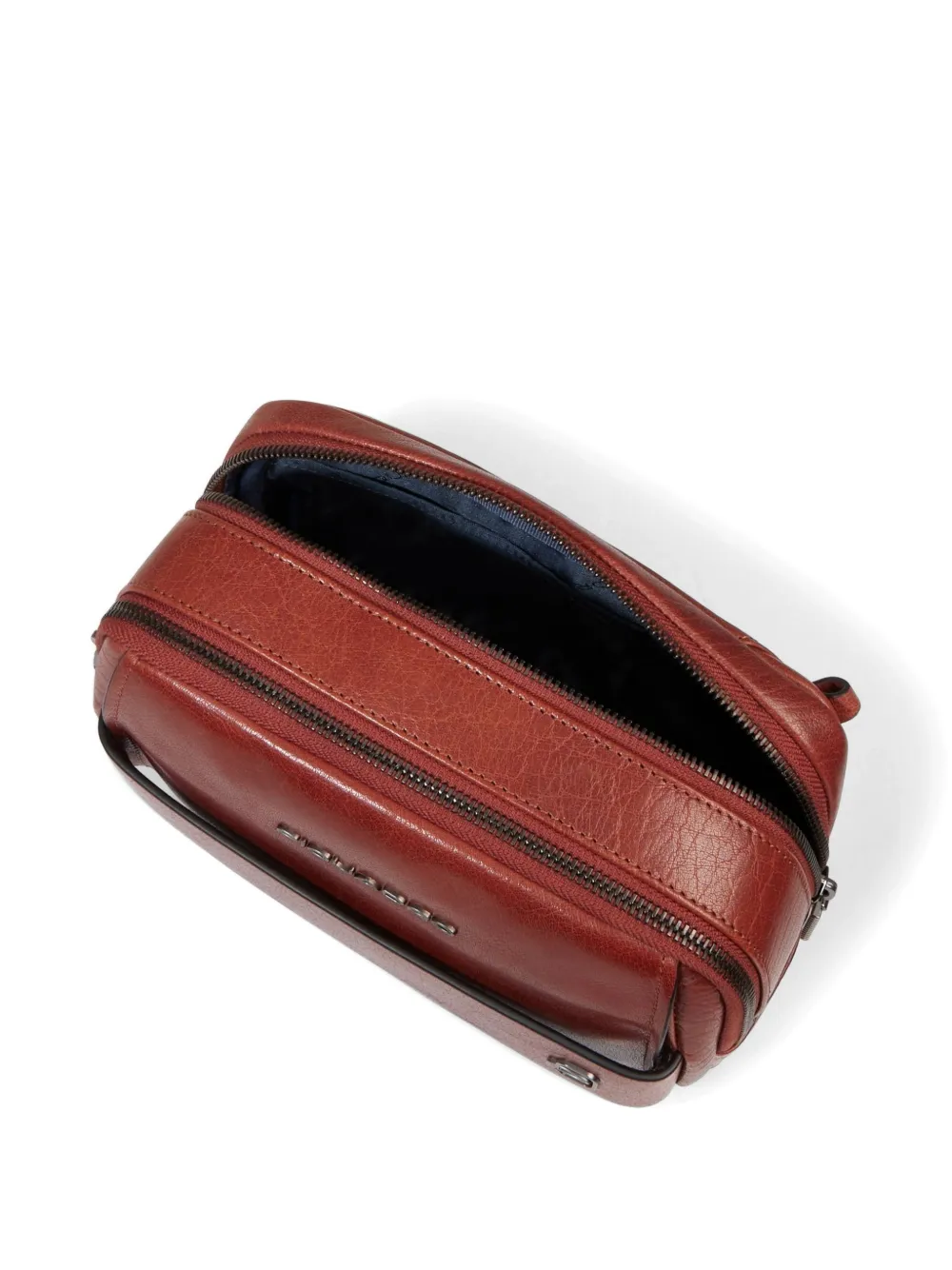 PIQUADRO Clutch met logoplakkaat Rood