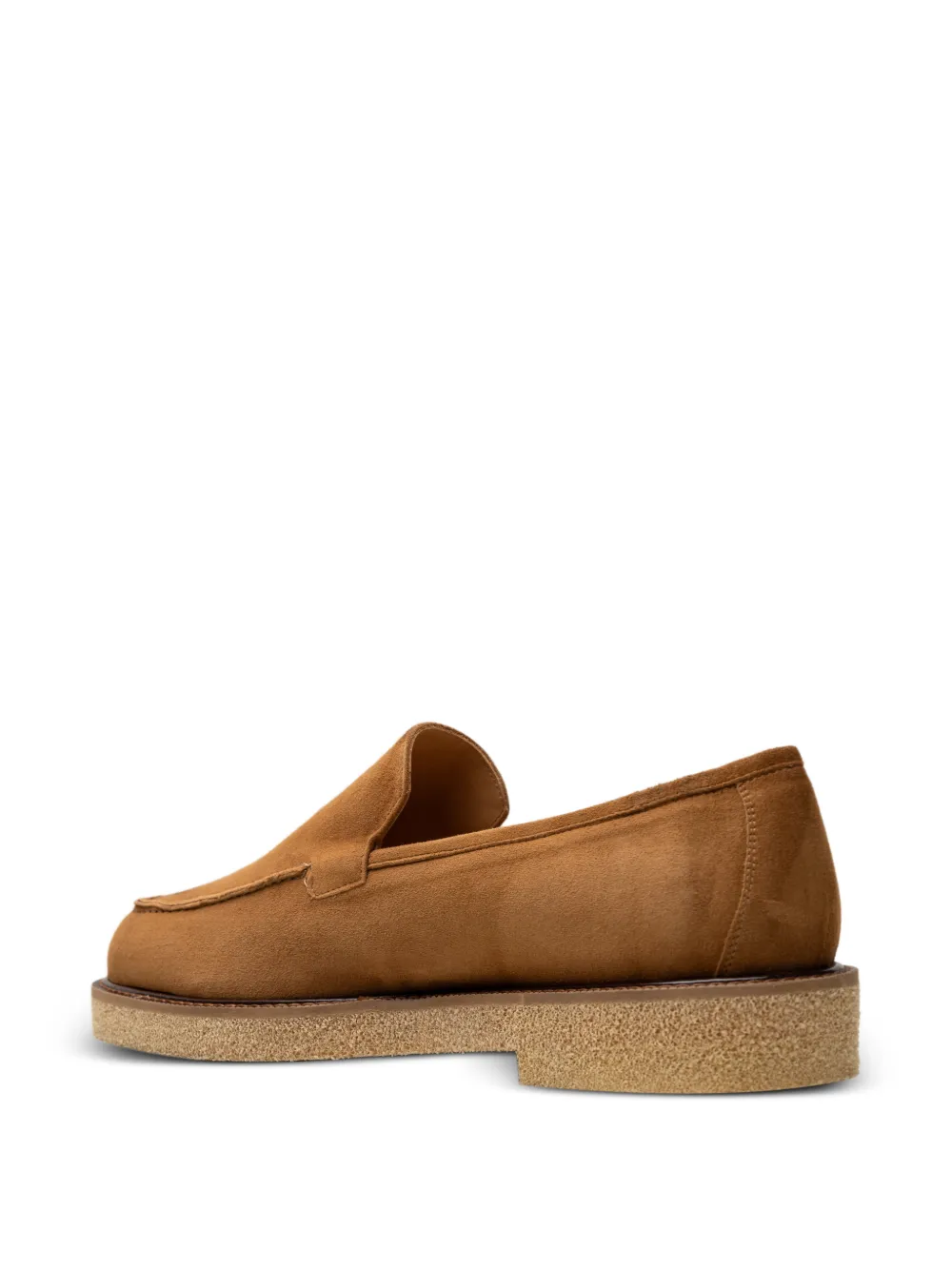CHUCKIES Suède loafers Bruin