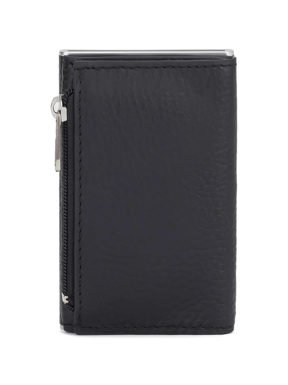 PIQUADRO Portafoglio bi-fold in pelle - Nero