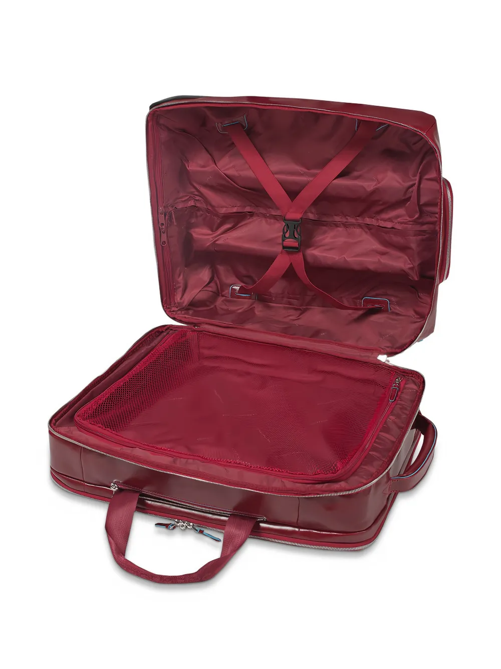 PIQUADRO Leren handbagage Rood