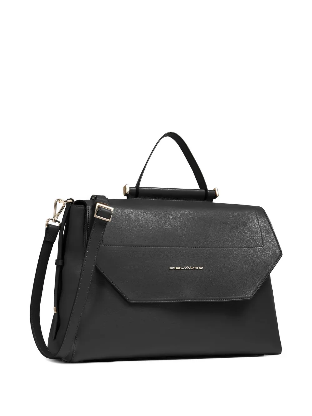 PIQUADRO Leren tas Zwart