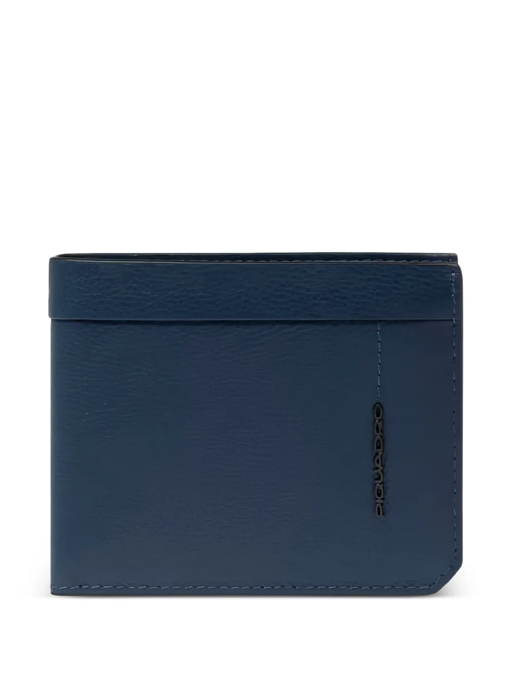 PIQUADRO Portemonnaie aus gekörntem Leder - Blau