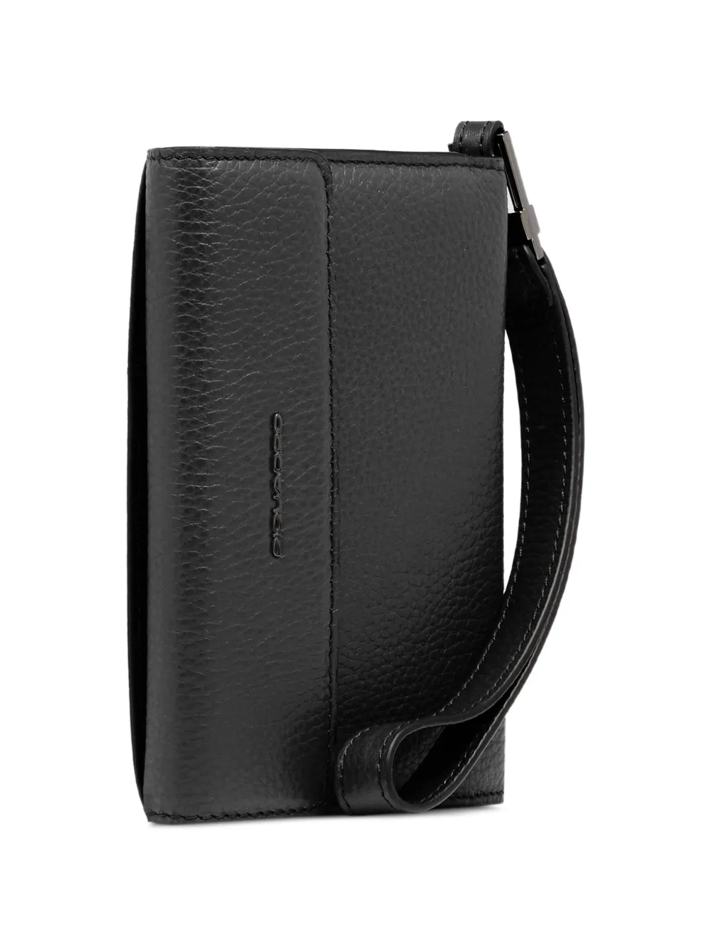 PIQUADRO Modus leren paspoorthoes Zwart