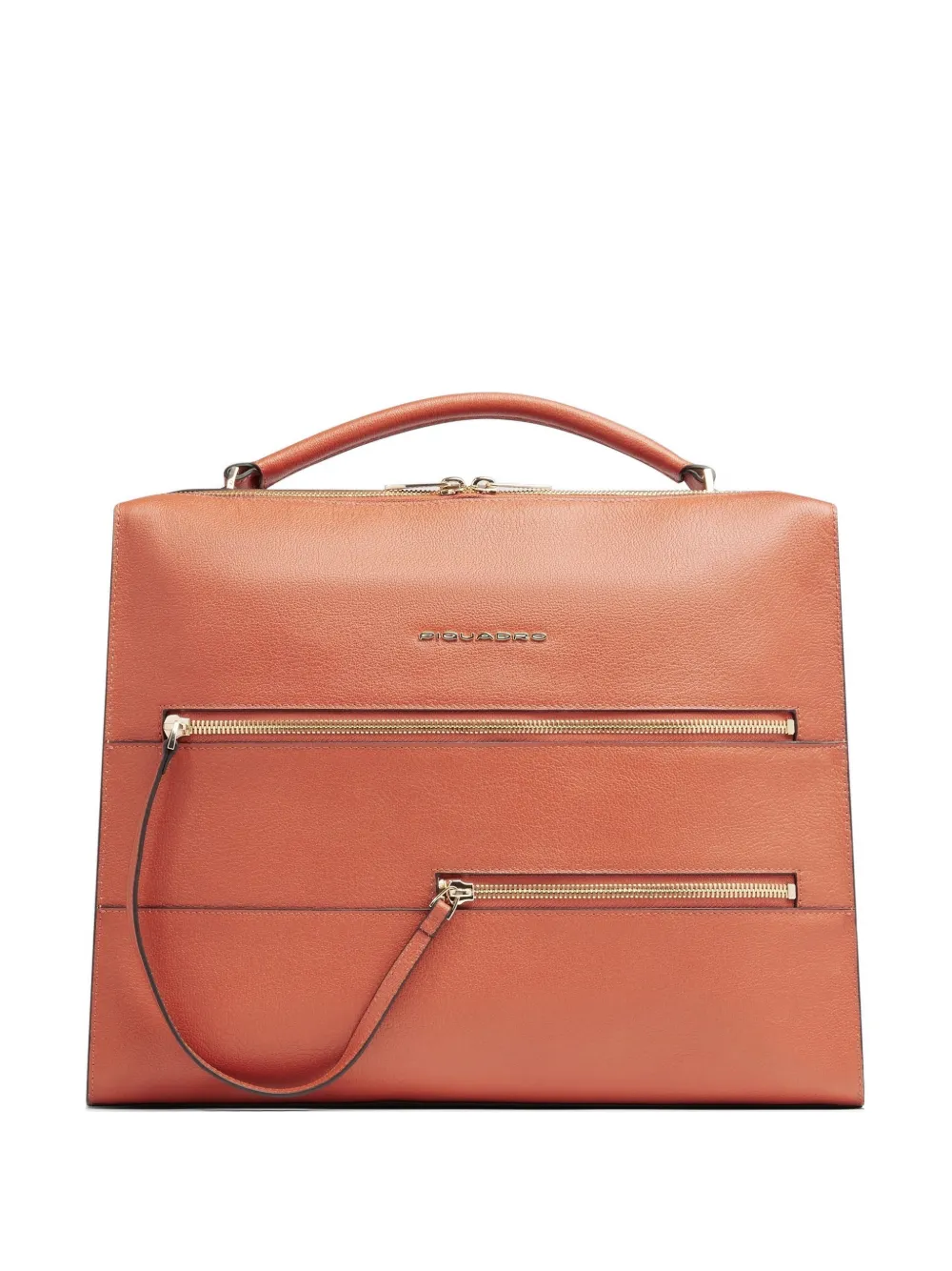 PIQUADRO Borsa porta pc in pelle - Marrone