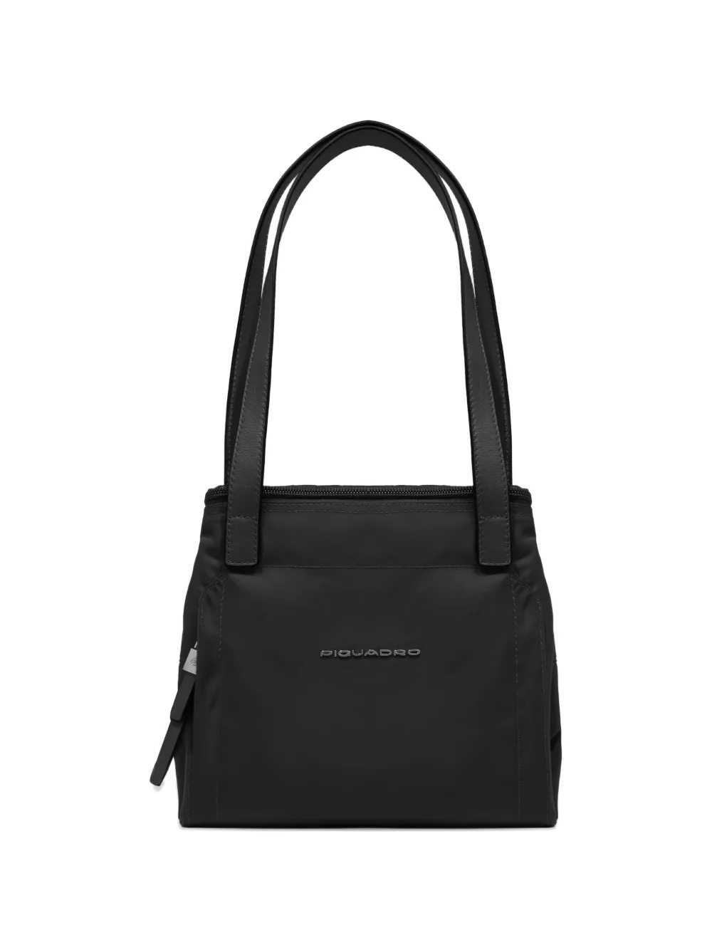 PIQUADRO Laptoptas met logoplakkaat Zwart