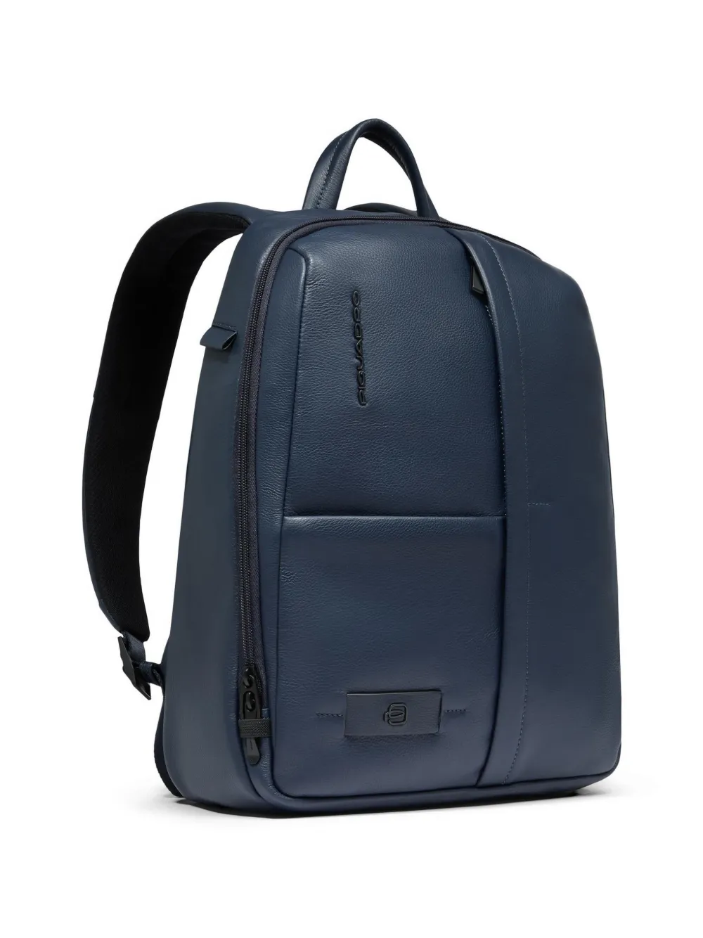 PIQUADRO 13-inch leren rugzak Blauw