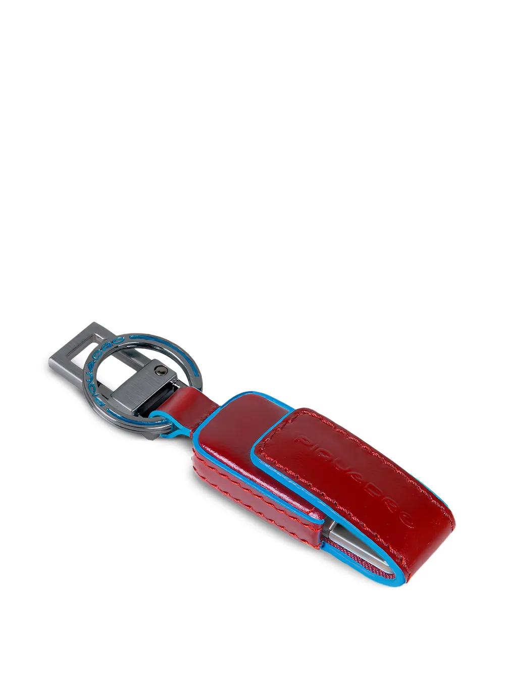 PIQUADRO Portachiavi USB in pelle - Rosso