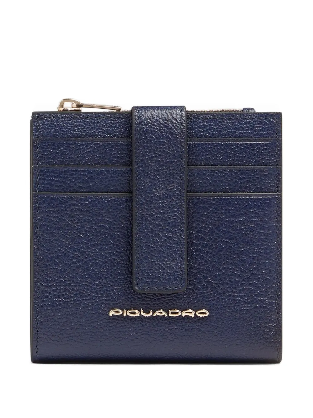 PIQUADRO zipped cardholder - Blu