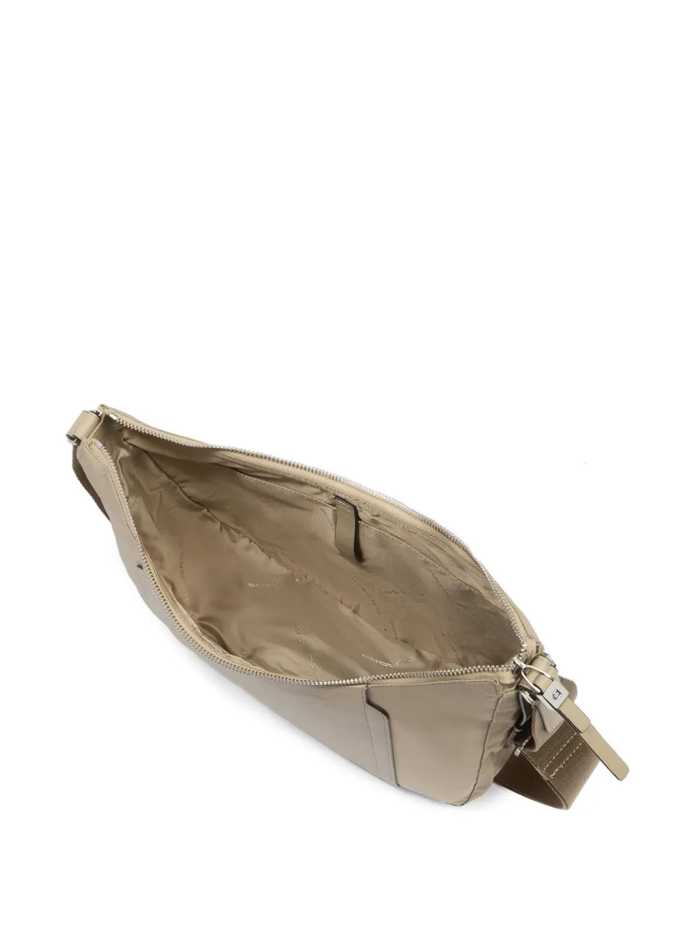 PIQUADRO Schoudertas met vlakken Beige