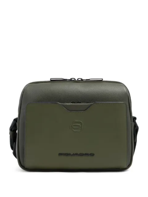 PIQUADRO logo-plaque iPad® cross body bag