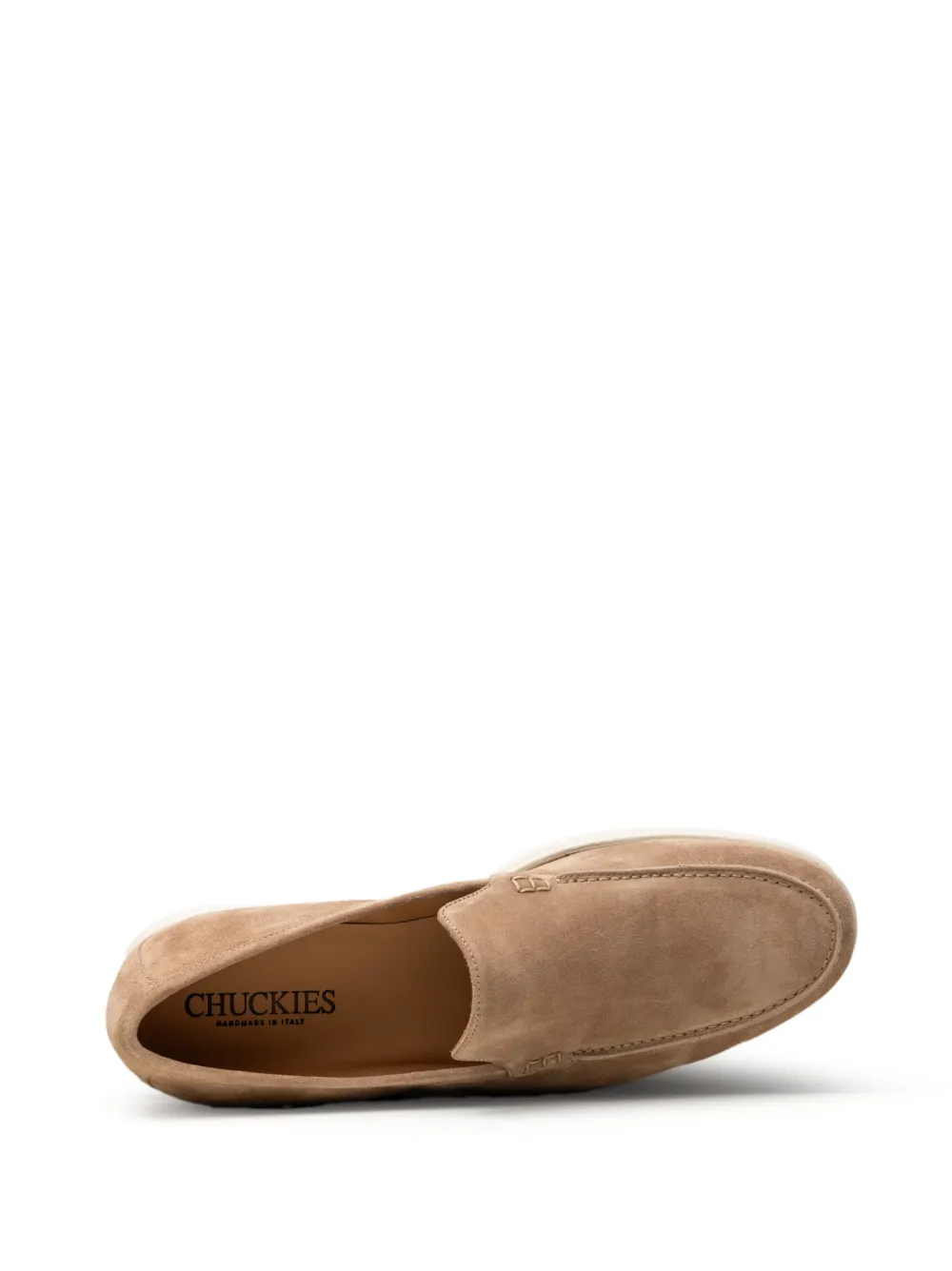 CHUCKIES Suède loafers Beige