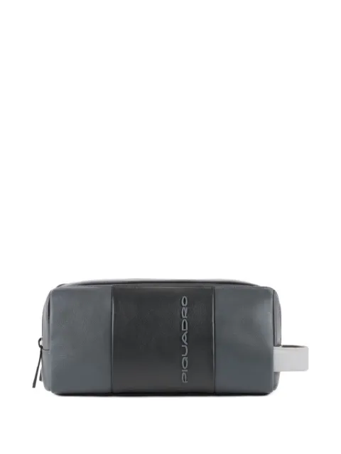 PIQUADRO panelled toiletry bag
