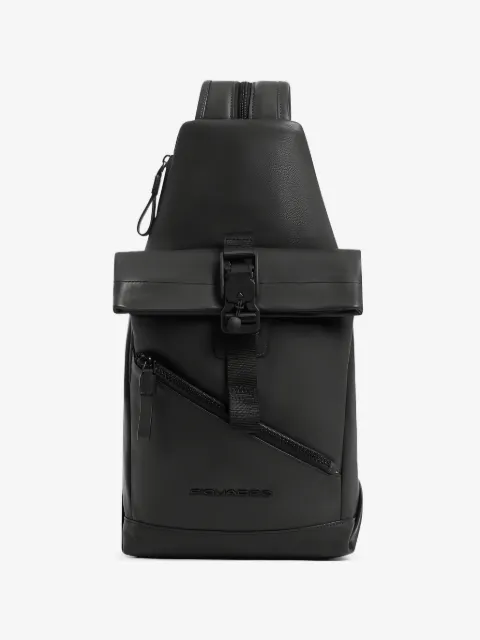 PIQUADRO convertible leather sling bag