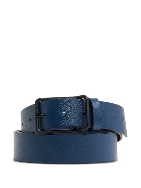 PIQUADRO Russel prong-buckle leather belt