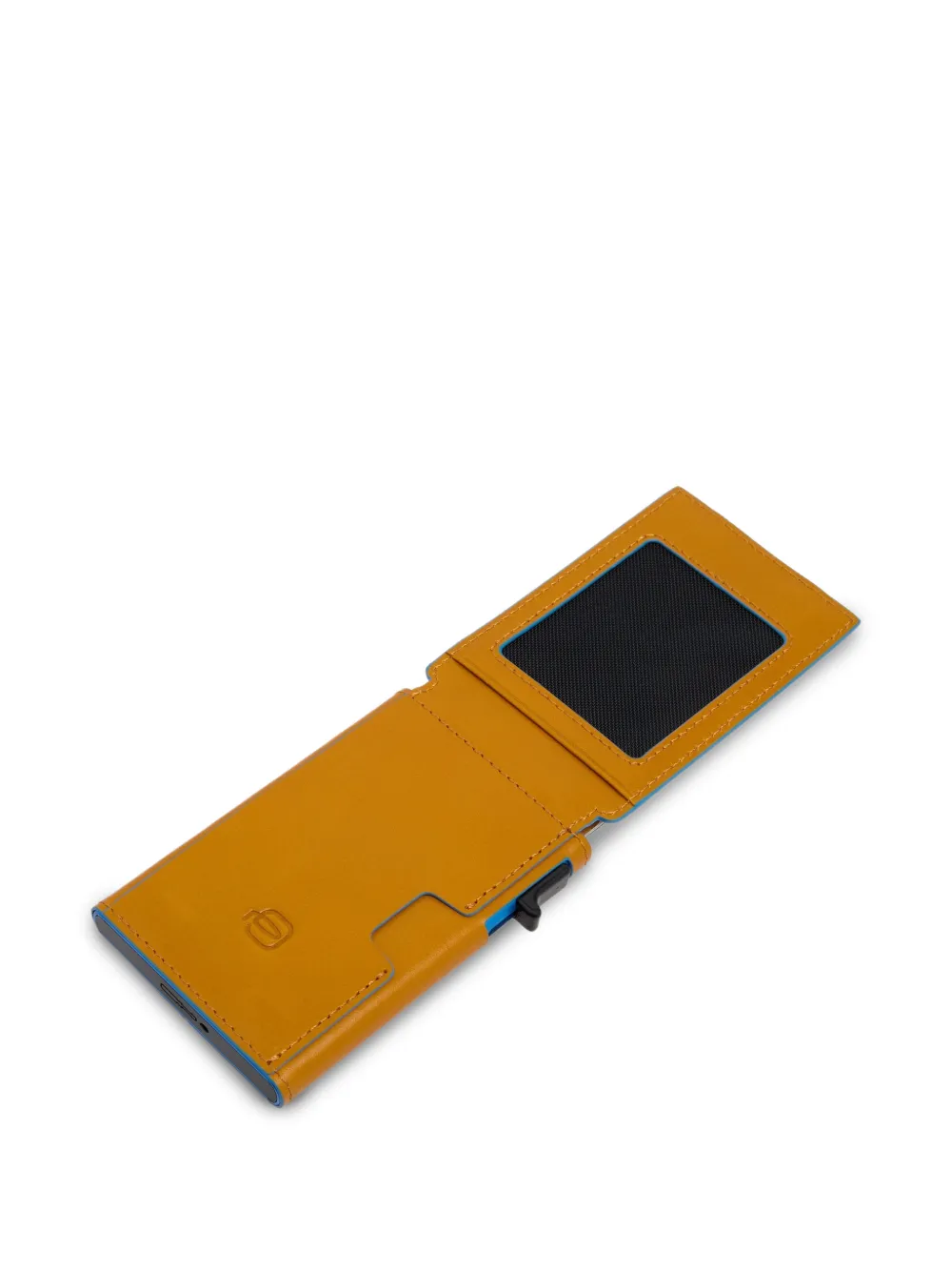 PIQUADRO Leren pasjeshouder Geel