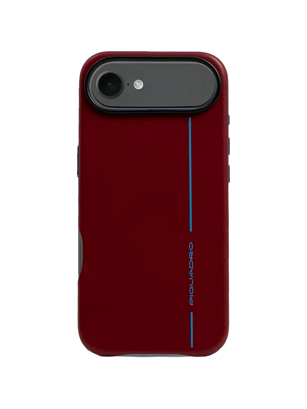 PIQUADRO Cover per iPhone® 17 Air Blue Square MagSafe - Rosso