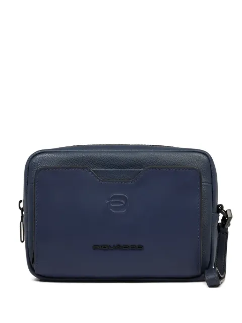 PIQUADRO Ael leather clutch bag