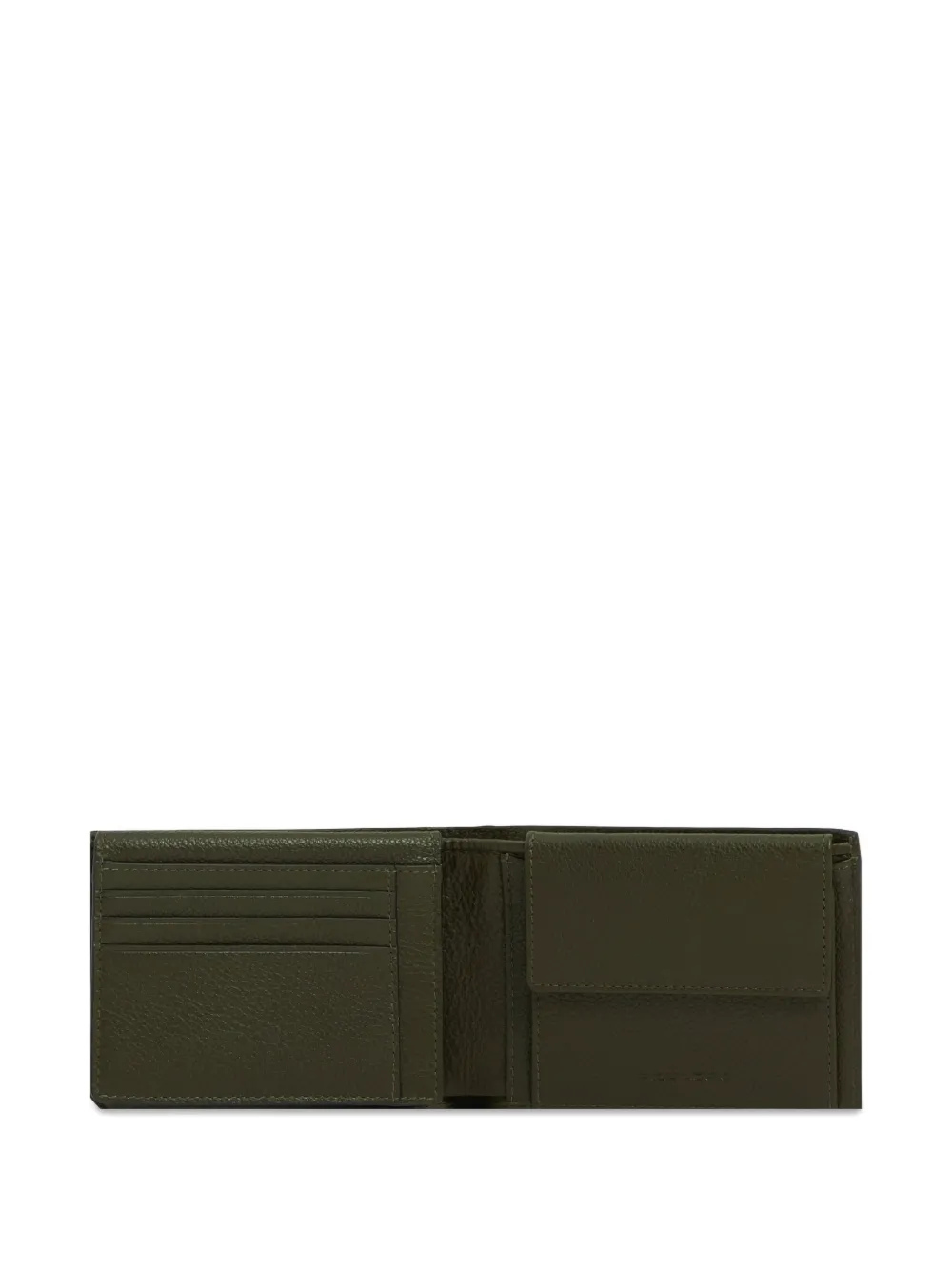 PIQUADRO Leren portemonnee Groen