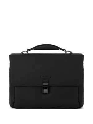 【PIQUADRO】ビジネスバッグ 黒 レザー PIQUADRO Maletin ビジネスバッグ | ブラック | FARFETCH JP