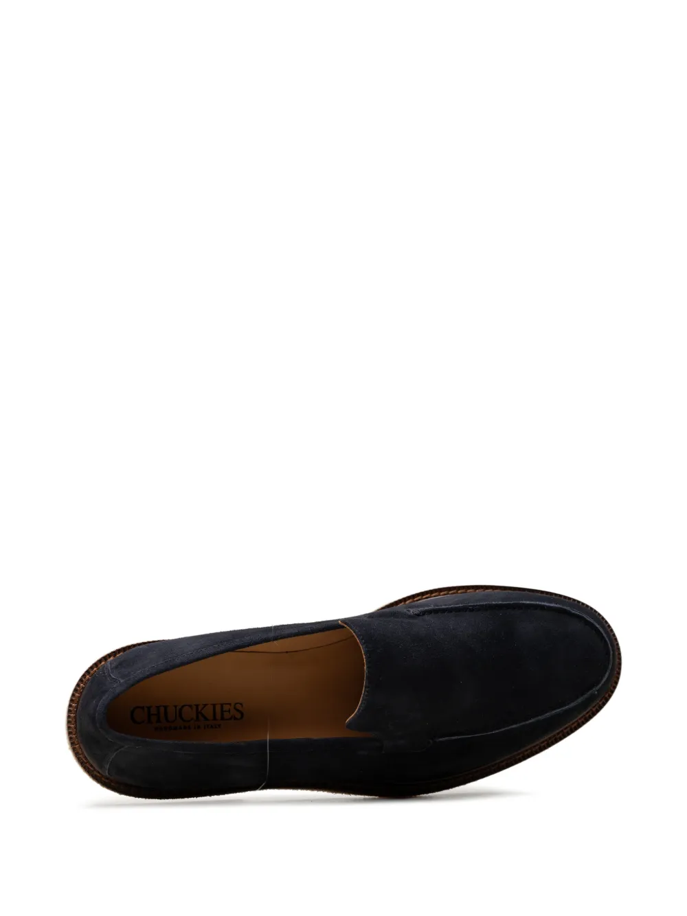 CHUCKIES Lorenzo suède loafers Blauw