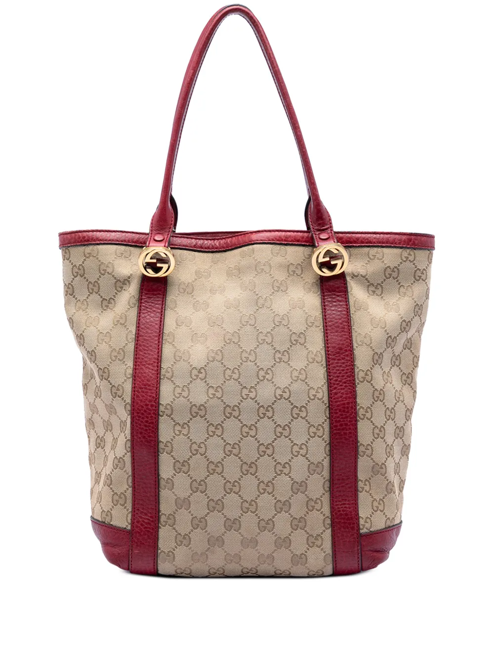 Gucci Pre-Owned 2016-2025 GG Canvas Twins tote bag - Rosso