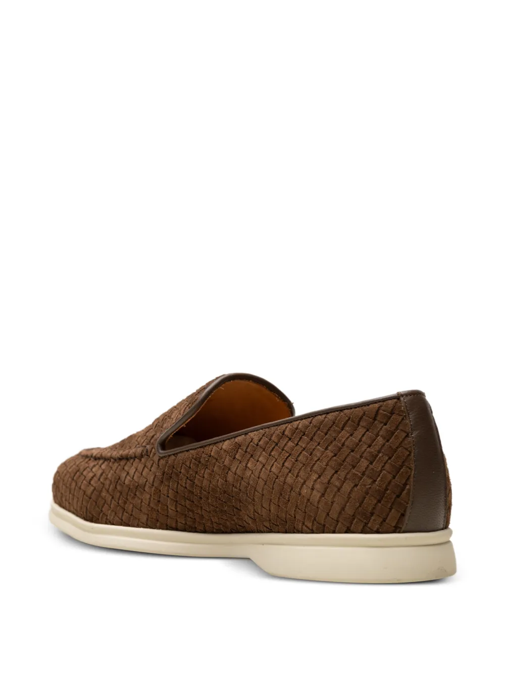 CHUCKIES Suède loafers Bruin