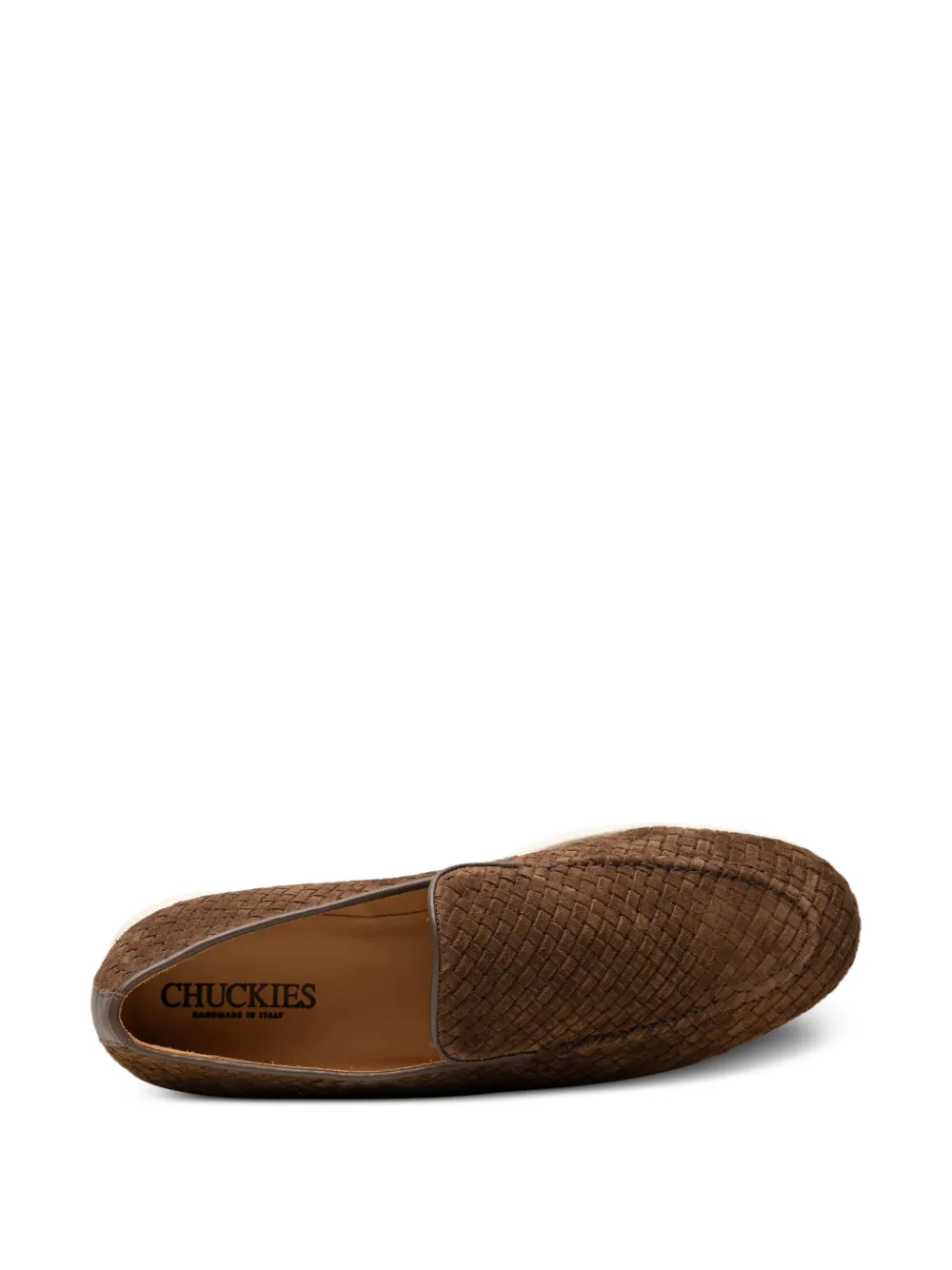 CHUCKIES Suède loafers Bruin