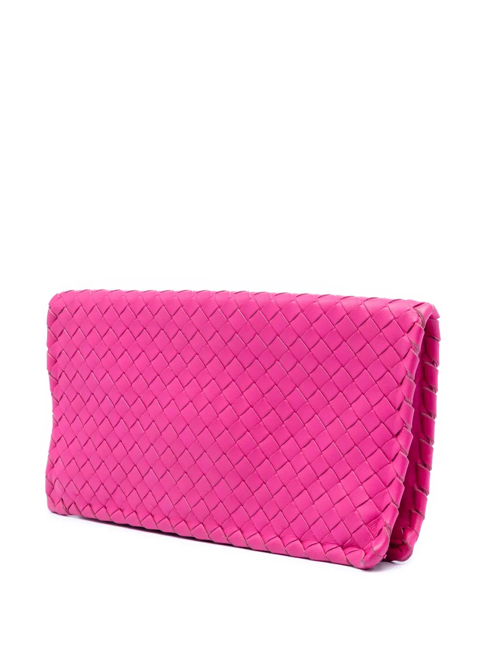 Bottega Veneta Pre-Owned 2012-2025 Nappa Intrecciato Turn Lock