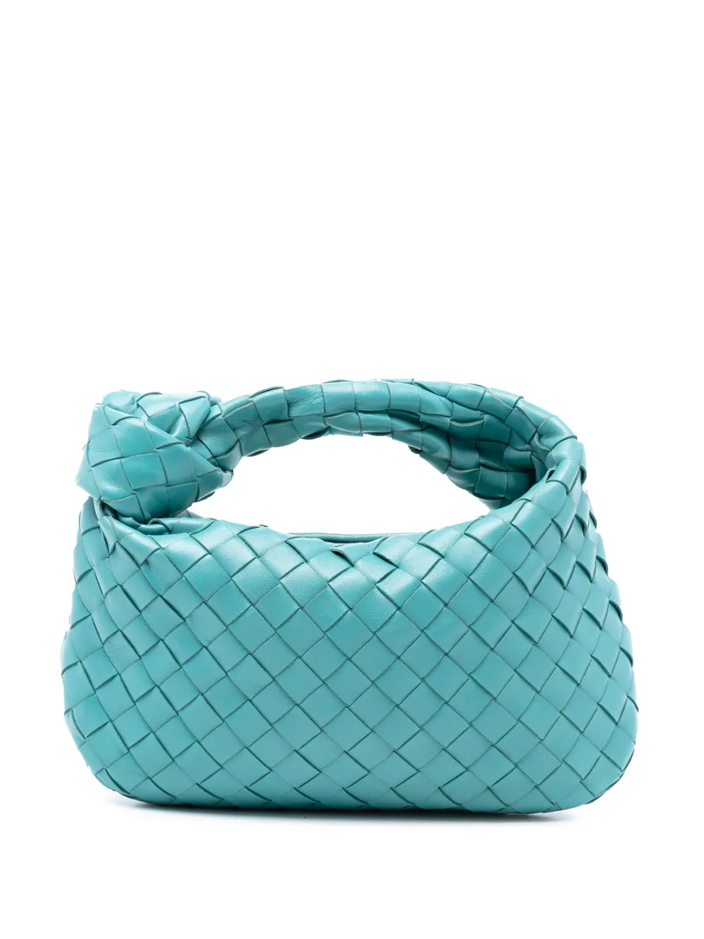 Bottega Veneta Pre-Owned 2012-2025 Mini Nappa Intrecciato Jodie hobo bag - Blu