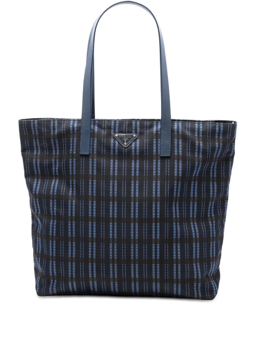 Prada Pre-Owned 2013-2025 Tessuto Stampato tote bag - Blu