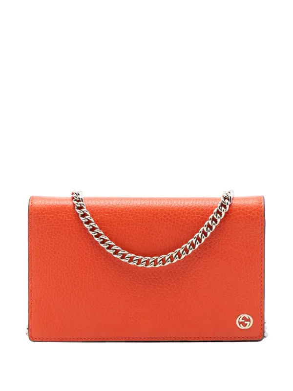 Gucci Pre-Owned 2000-2015 レザー ベティ ウォレットオンチェーン 