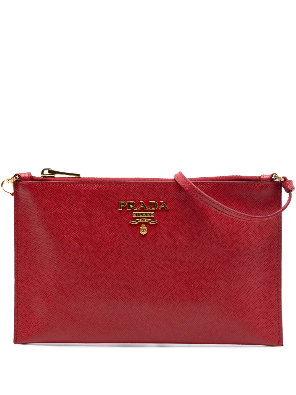 Prada Pre-Owned 2010-2025 Saffiano shoulder bag - Rosso