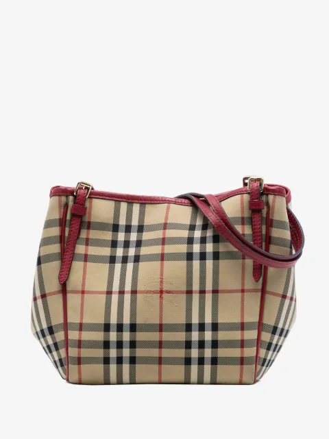 Burberry Pre-Owned 2000-2017 Small Haymarket Check Canvas Canterbury tote bag