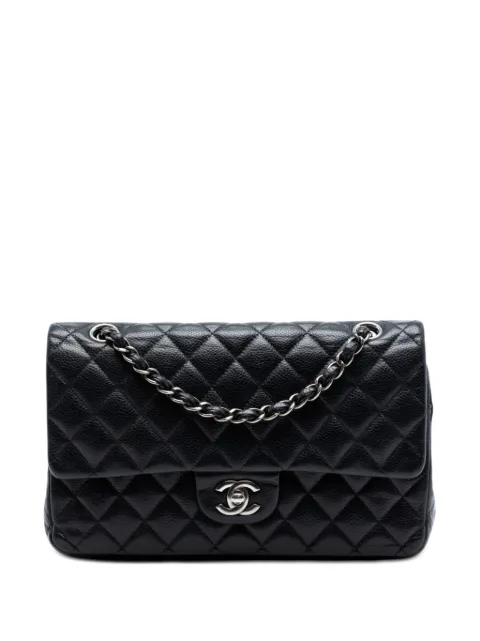 CHANEL Pre-Owned 2015-2016 Medium Classic Caviar Double Flap shoulder bag
