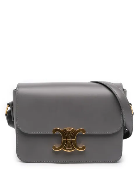 Celine Pre-Owned bolsa crossbody Teen Triomphe de piel de becerro brillante 2023