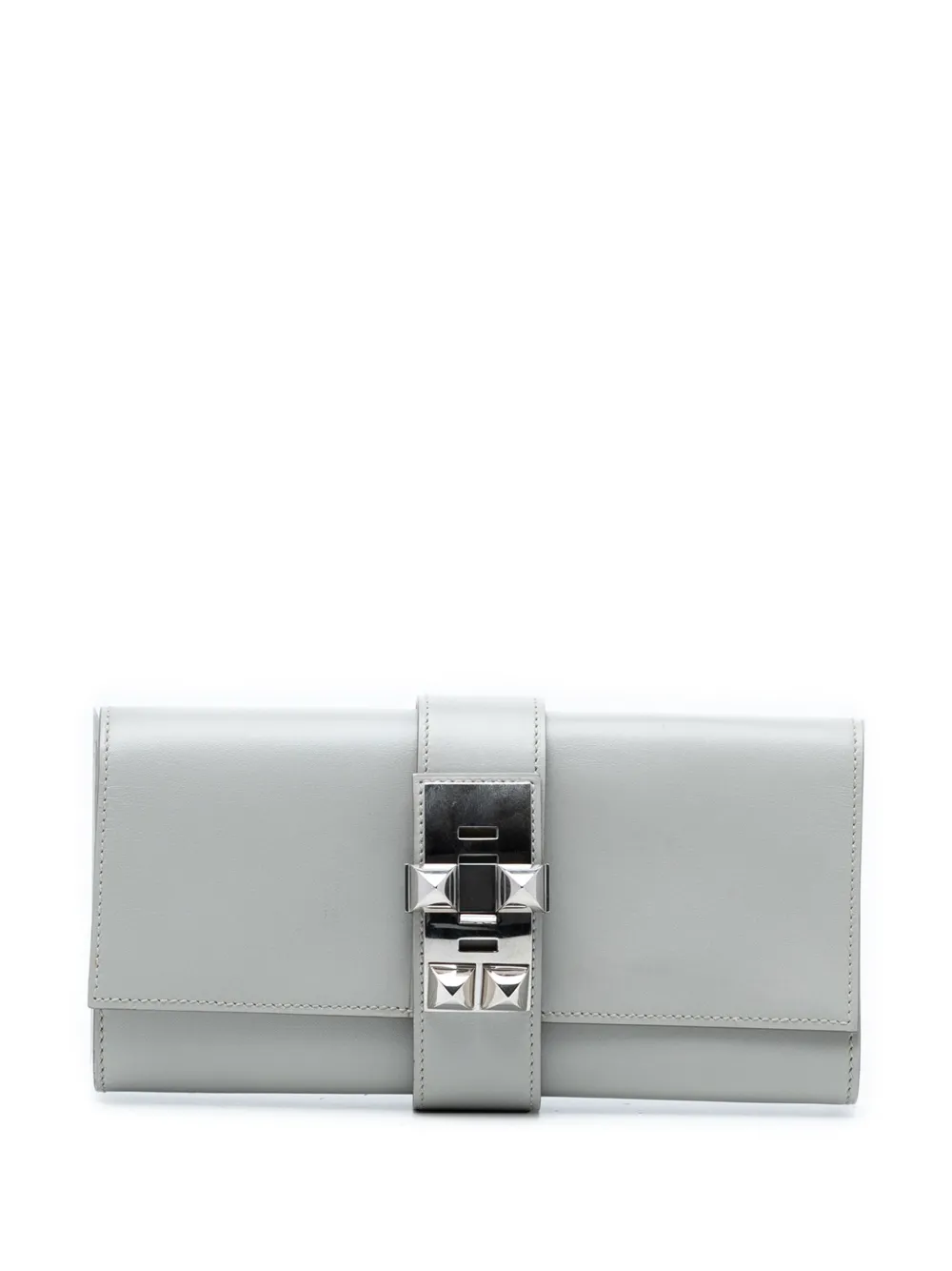 Hermès Pre-Owned 2013 Tadelakt Medor 23 clutch bag - Grigio