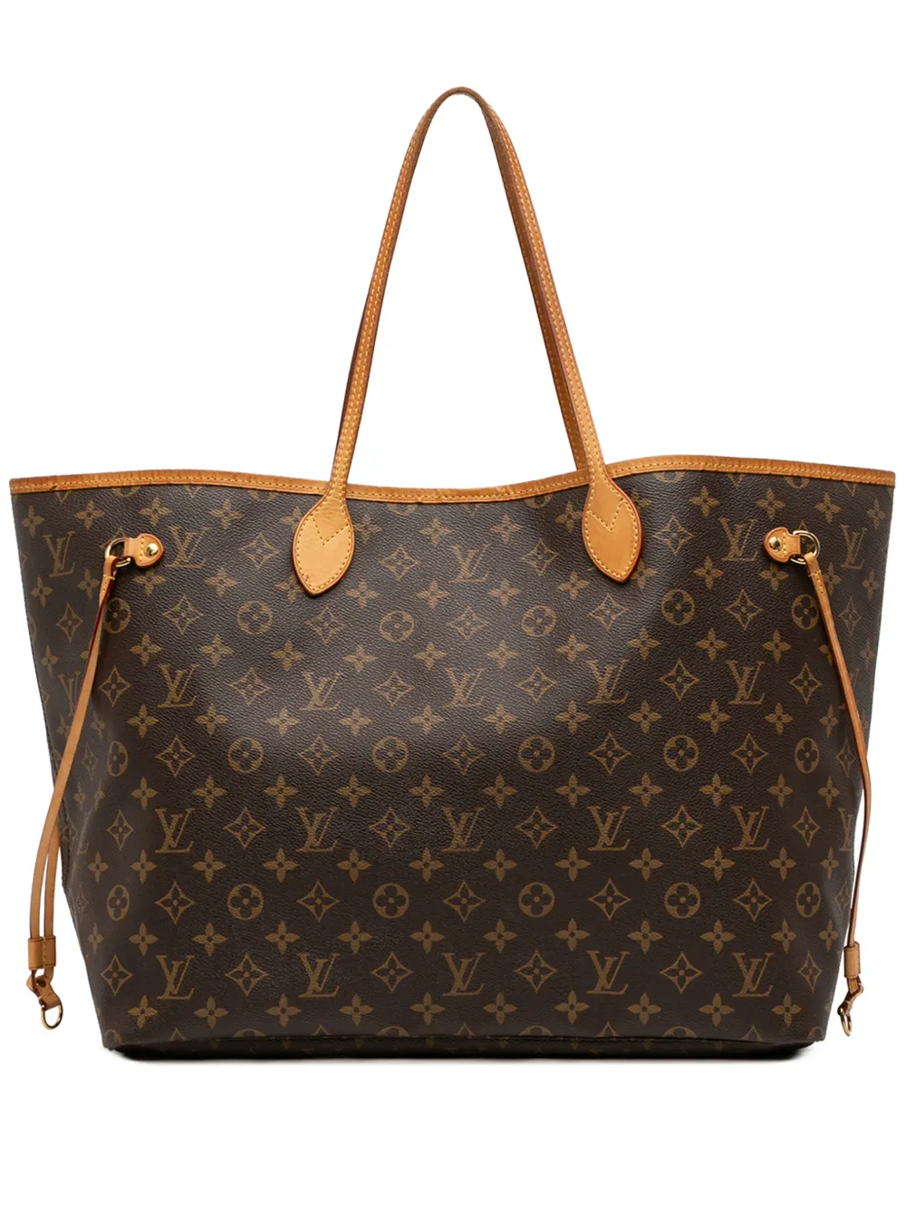 Louis Vuitton Pre-Owned 2012 Monogram Neverfull GM tote bag - Marrone