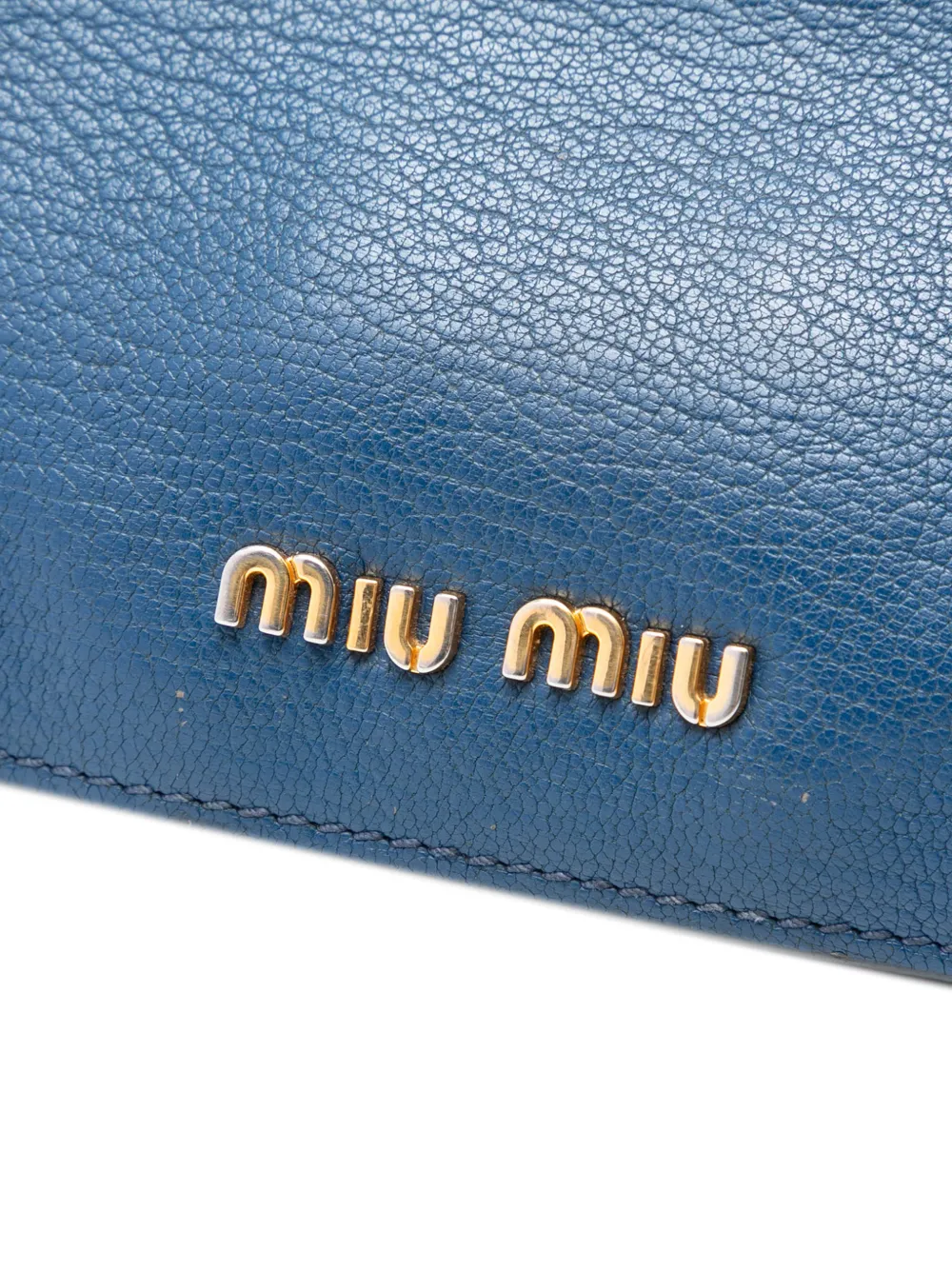 Miu Miu Pre-Owned 2010-2026 ゴートスキン マドラス サッチェルバッグ