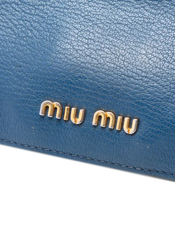 Miu Miu Pre-Owned 2010-2026 ゴートスキン マドラス サッチェルバッグ