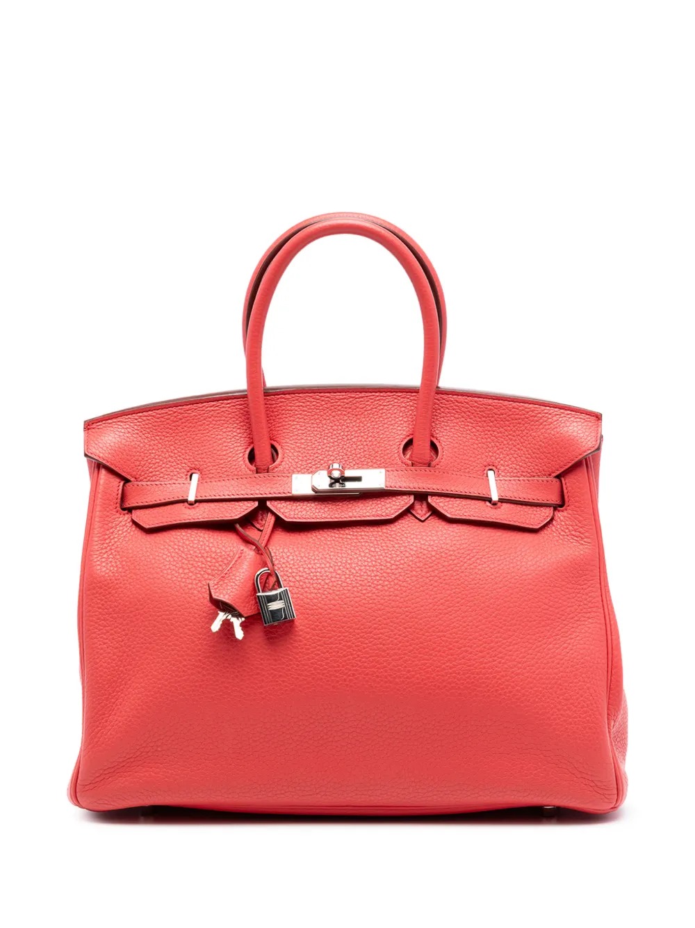 Hermès Pre-Owned 2009 Clemence Birkin Retourne 35 handbag - Rosa