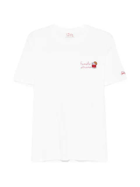 MC2 Saint Barth embroidered cotton T-shirt