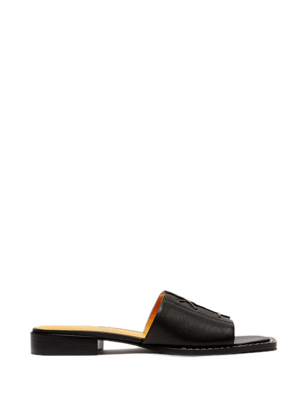 LILI CURIA Vera lace-up sandals Zwart