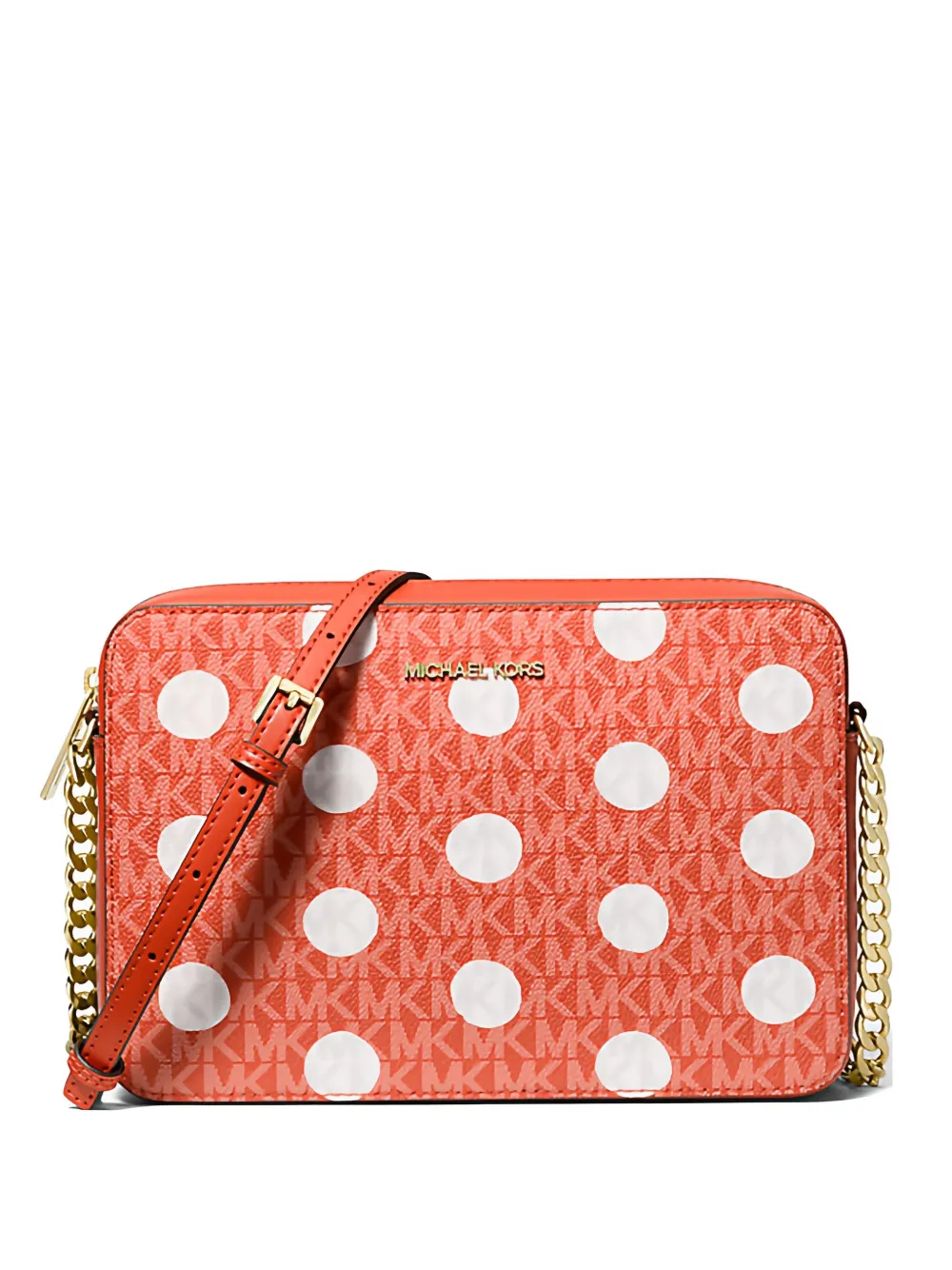 Michael Kors polka-dot cross body bag - Rosso