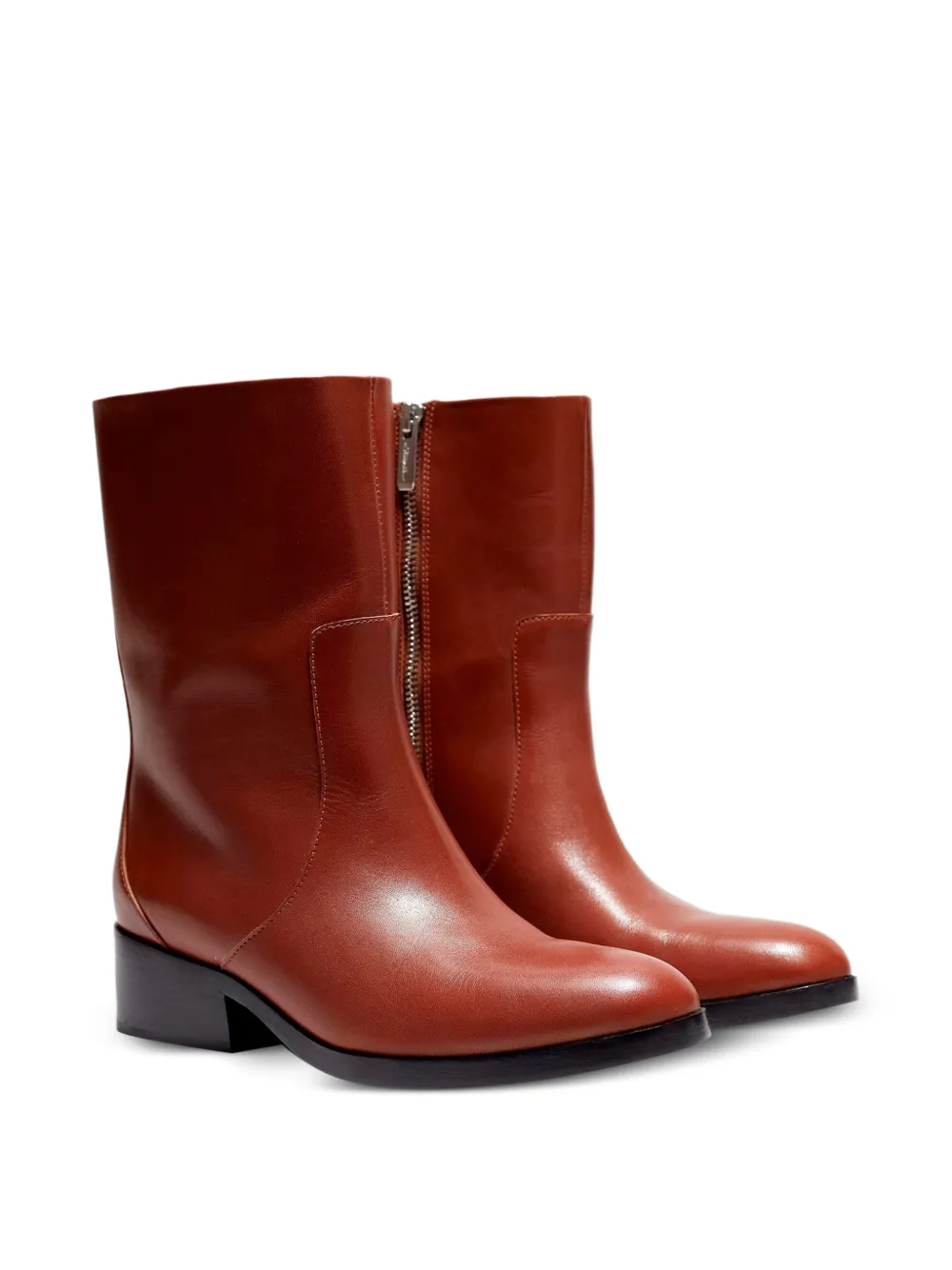 3.1 Phillip Lim Lucien laarzen met rits Bruin