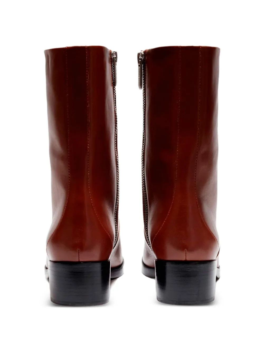 3.1 Phillip Lim Lucien laarzen met rits Bruin