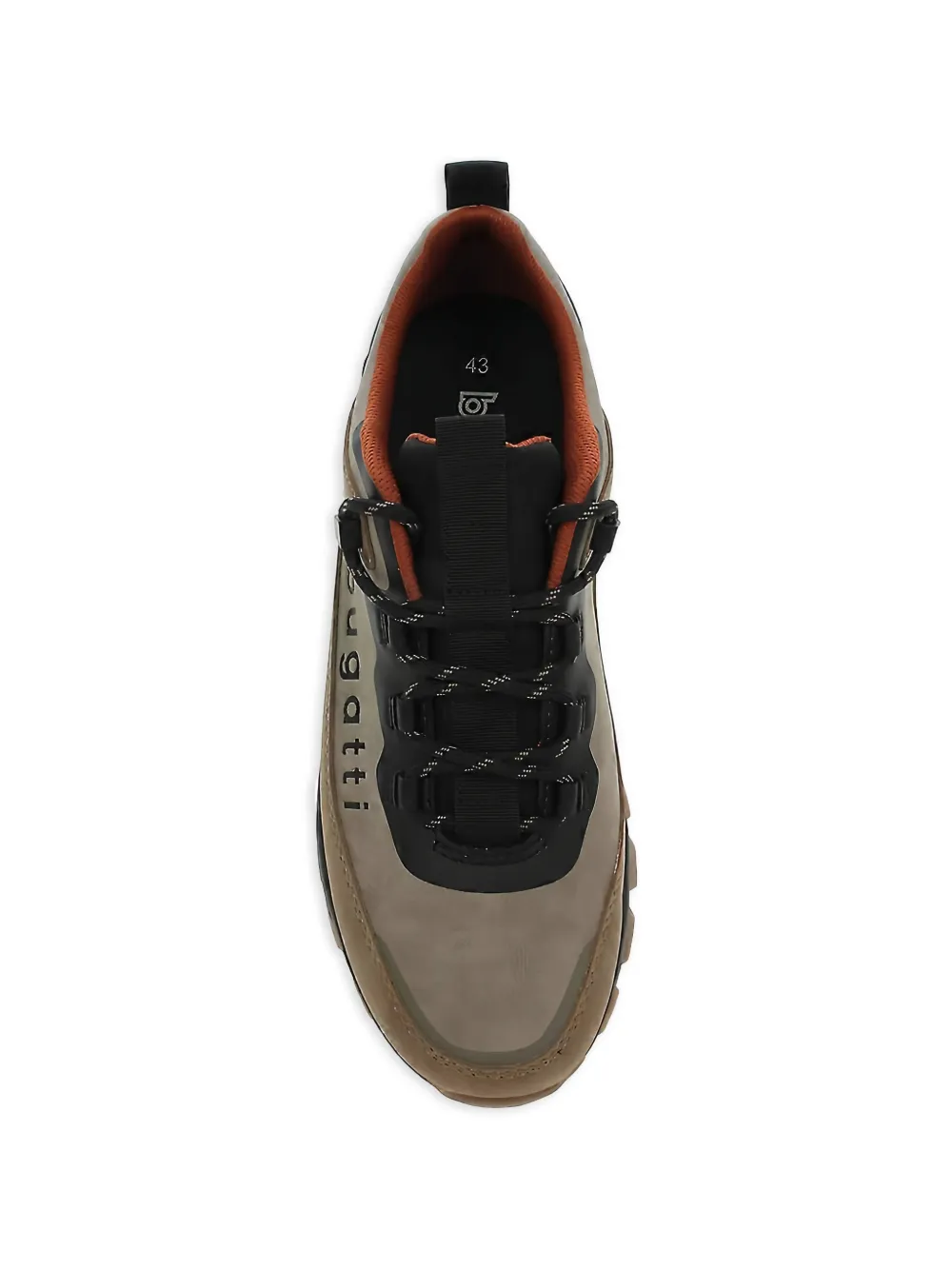 Bugatti Sneakers met vlakken Beige