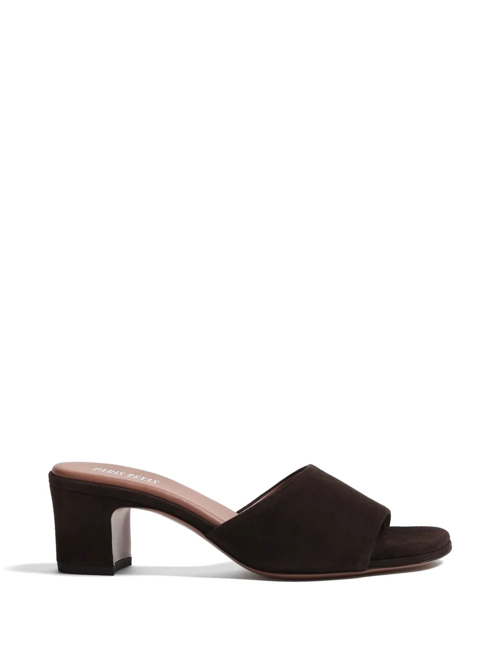 Paris Texas Ava block-heel mules Bruin
