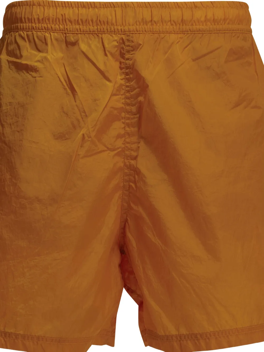 Stone Island Strandshorts met logo Oranje